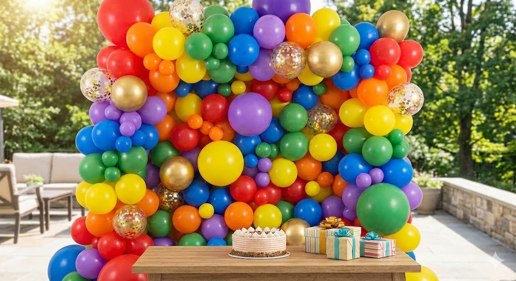 Corporate brand event with elegant photo backdrop